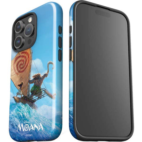 Disney Princess Moana Movie Poster iPhone 16 Pro Max Impact Case